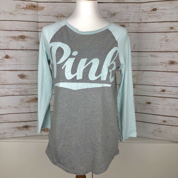 PINK Victoria's Secret Tops - Nwt Victoria's Secret VS PINK Baseball Tee S